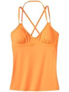 Athleta Womens Scoop Tankini Size L Tall - Orange Sherbet