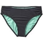 Athleta Shirred Full Tide Bottom - Asphalt