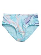 Athleta Girl Ocean Marble Bikini Bottom
