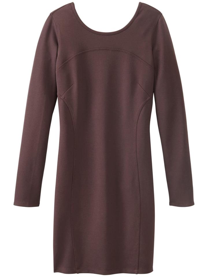 Illusion Long Sleeve Dress