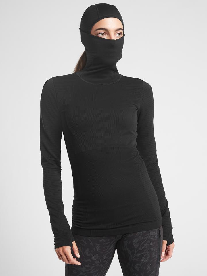 Flurry Balaclava Rib Mix Solid