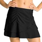 Athleta Sunkiss Swim Skirt - Black
