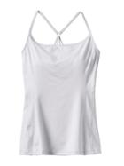 Athleta Womens Beloved Shine Tank Size L - Silver Shimmer