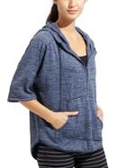 Athleta Womens Blissful Pullover Size L - Navy Heather