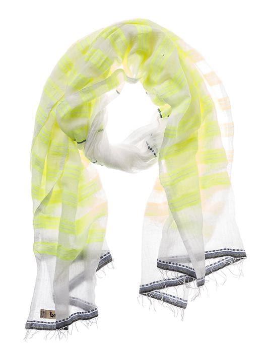 Athleta Womens Mini Tinish Scarf By Lemlem Citron Size One Size