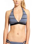 Athleta Womens Tulum T Back Bikini Size M - Black