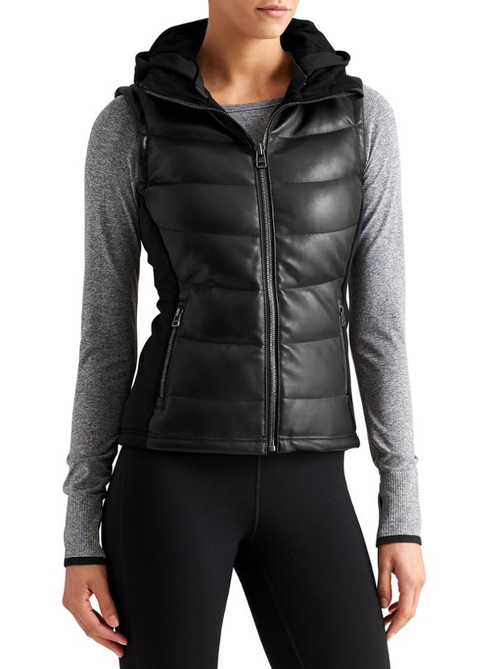 Downburst Leather Vest
