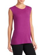 Athleta Womens Transcend Tank Size L - Jazzy Purple Heather