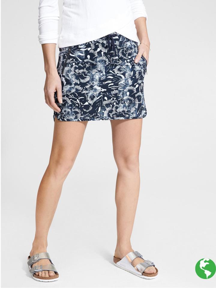 Printed Stretch-in Skort