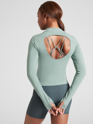 Shanti Mock Neck Top