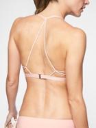Athleta Womens Prism Back Bikini Top Pink Quartz Size S