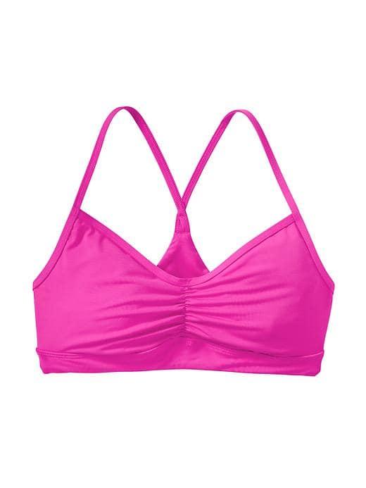 Athleta Womens Beach Bikini Top Size M - Hot Pink