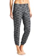 Athleta Womens Ariel Aspire Ankle Pant Size 0 - Black/silver Shimmer