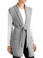 Athleta Womens Passage Sweater Vest Size L - Grey Donegal