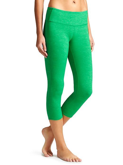 Athleta Womens Quest Chaturanga Capri Size L Tall - Clover