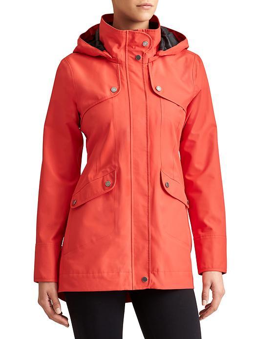 Athleta Womens Overcast Coat Size L - Chianti