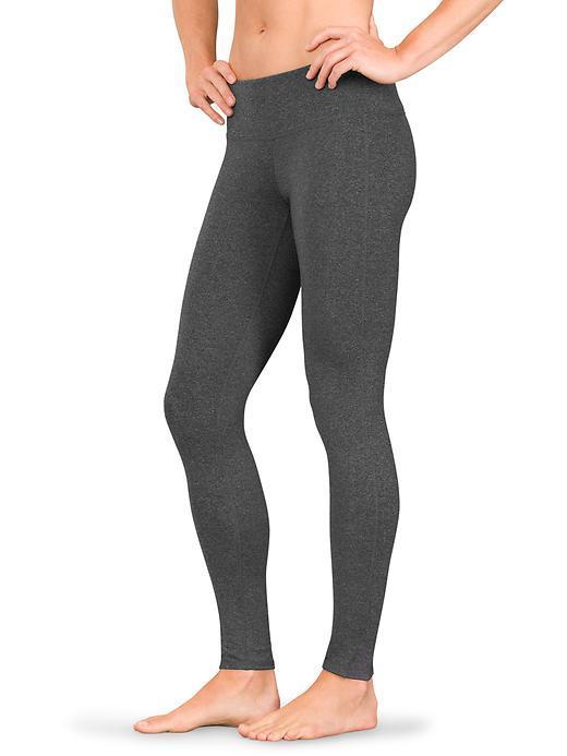 Athleta Womens Chaturanga Tight Size Xs Petite - Black Heather