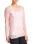 Athleta Womens Buena Vista Tunic Size L - Blossom Pink