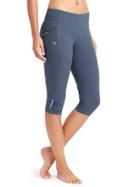 Athleta Womens Dobby Be Free Knicker Size L Tall - Iron Blue