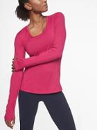Athleta Womens Chi Top Cyclamen Size L