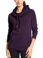 Athleta Womens Cozy Karma Hoodie Size L - Purple Drama