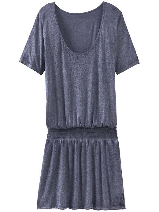 Athleta Womens Captivate Dress Size M Petite - Dress Blue