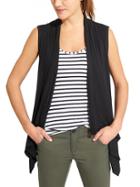 Athleta Womens Sleeveless Wrap Size L - Black