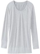 Athleta Ambassador Top - Silver Shimmer Heather