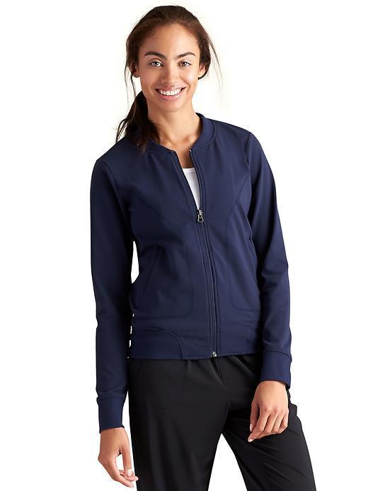 Athleta Bombtastic Jacket - Dress Blue