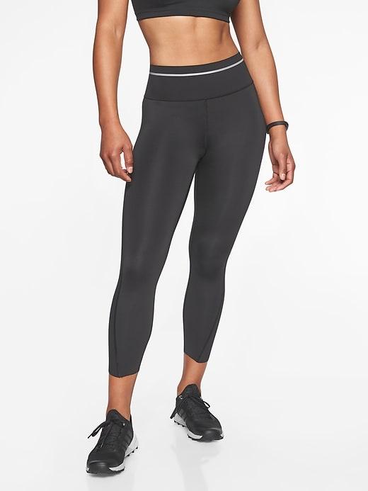 Athleta Womens Sonic Capri Black Size M