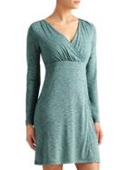 Heathered Wrap It Up Dress