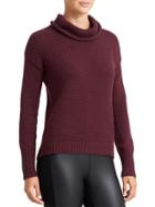 Athleta Womens Breckenridge Sweater Size L - Chianti Heather