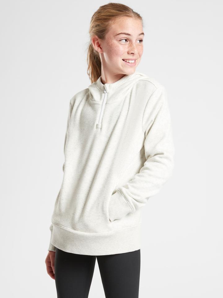 Athleta Girl Crazy Cozy Half Zip