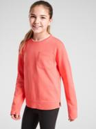 Athleta Girl Beachy Pocket Sweatshirt