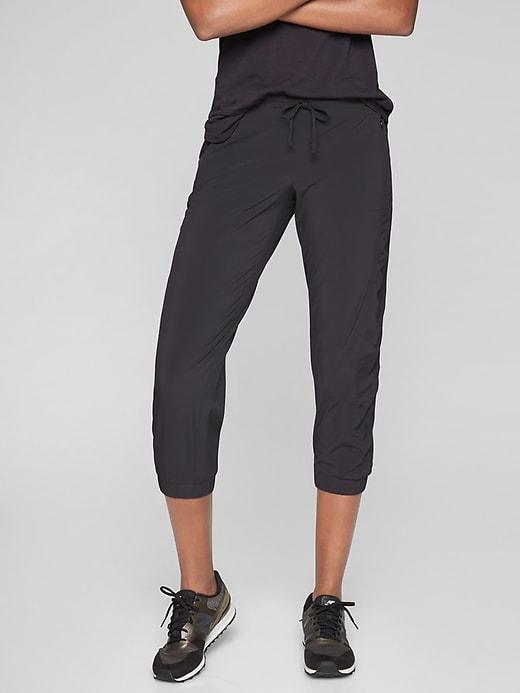 Athleta Womens La Viva Capri Black Size 0