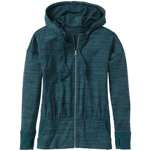 Athleta Batwing & Robin Jacket - Teal Marine Heather