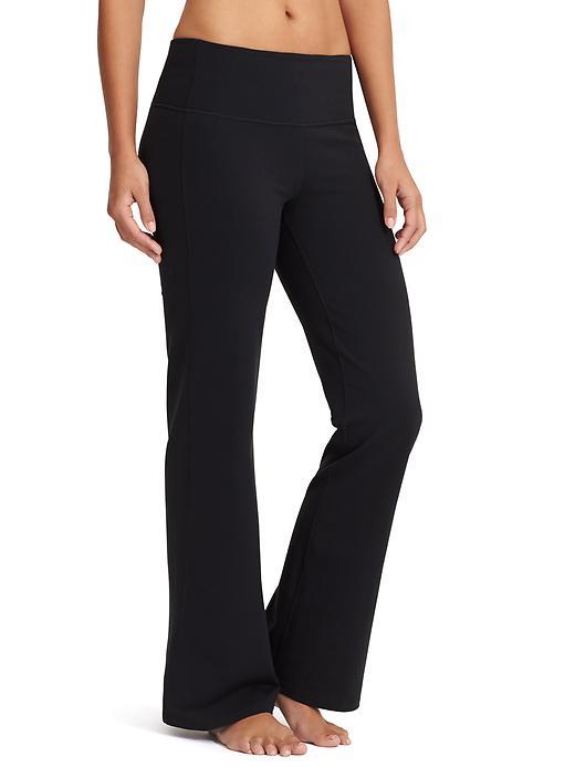 Athleta Womens High Rise Chaturanga Pant Size S Tall - Black