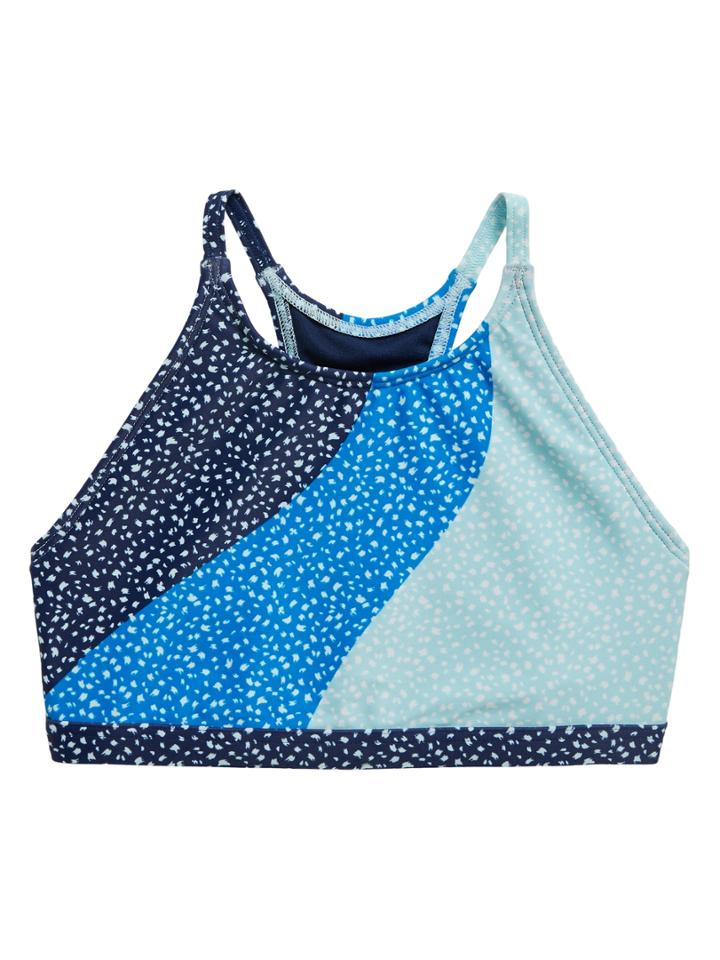 Athleta Girl Dot Brush Bikini Top