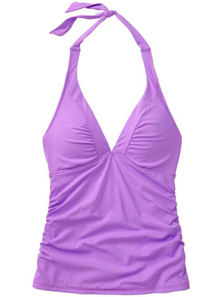 Shirrendipity Halter Tankini Top
