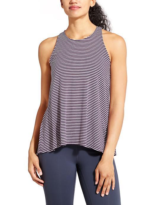 Athleta Womens Crossroad Tank Size L - Wild Raisin/cherub