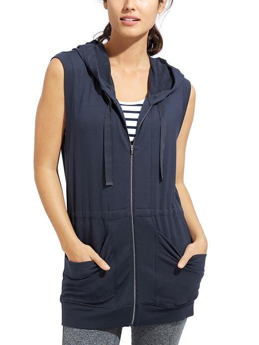 Athleta Womens Lotus Vest Navy Size Xl