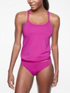 Cross Back Blousy Tankini