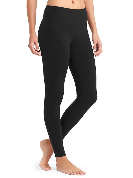 Athleta Womens Excursion Tight Size L Tall - Black