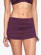 Athleta Womens Aqualuxe Side Scrunch Skirt Wild Bloom Size Xxs