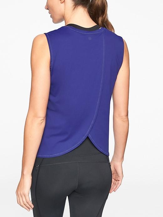 Athleta Womens Sunlover Upf Tank Sapphire Size L