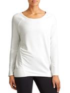 Athleta Womens Studio Cya Sweatshirt Size 1x Plus - Bright White