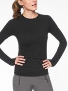 Athleta Womens Foresthill Top Black Size Xs