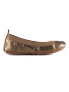 Samara Muted Metallic Ballet Flat By Yosi Samra