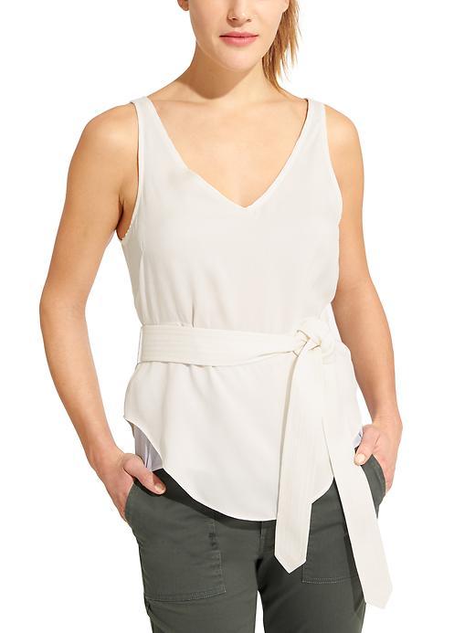 Athleta Womens Nolita Tank Size L - Bright White