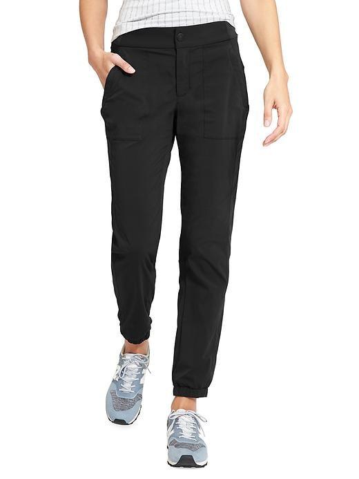 Athleta Womens Trekkie Jogger 2.0 Size 10 - Black